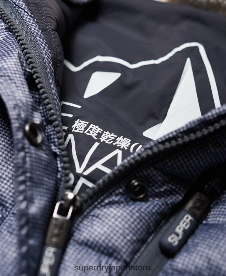 シェブロンフェイクファースーパーフジジャケット 女性 Superdry 衣類 ライトグレー 2J62PZ3829