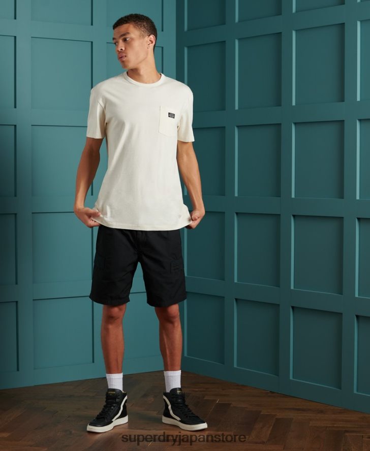 ユーティリティカーゴショーツ 男性 Superdry 衣類 黒 2J62PZ382