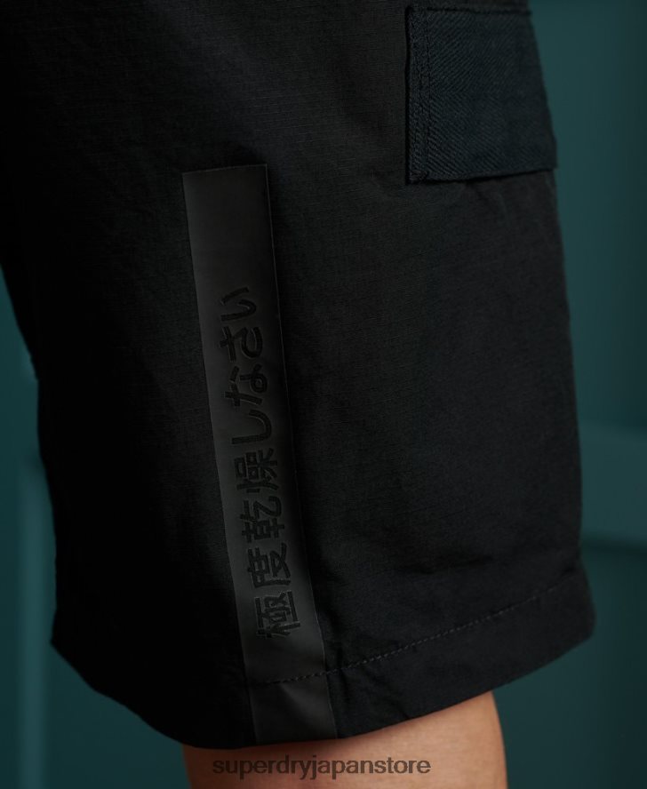 ユーティリティカーゴショーツ 男性 Superdry 衣類 黒 2J62PZ382