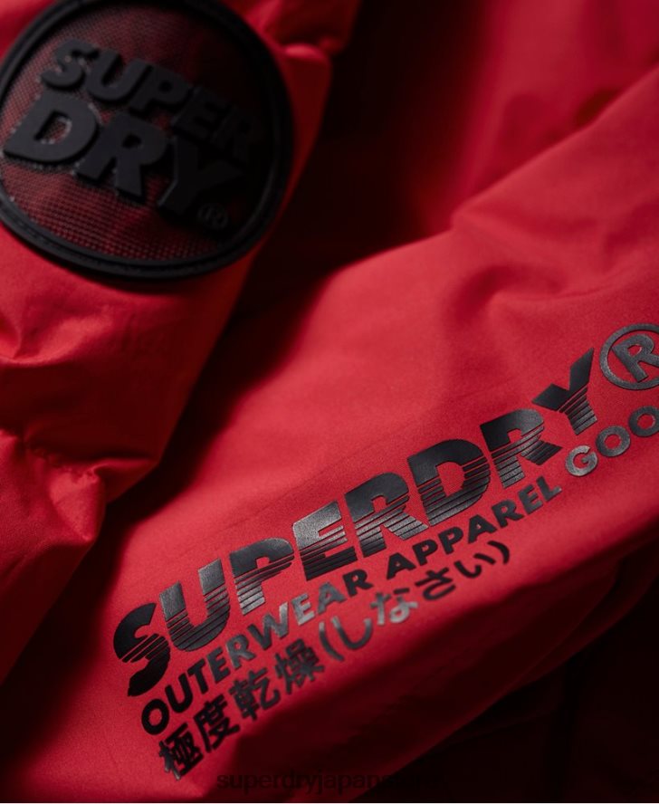 スピリットフグアイコンジャケット 女性 Superdry 衣類 赤 2J62PZ3831
