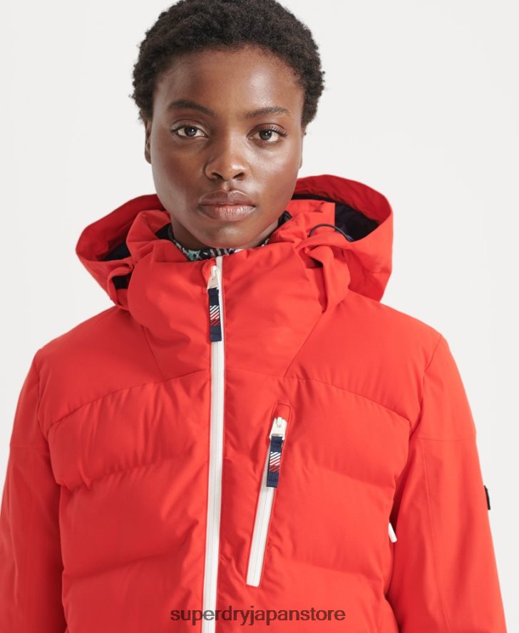 モーションプロパファージャケット 女性 Superdry 衣類 赤 2J62PZ3832