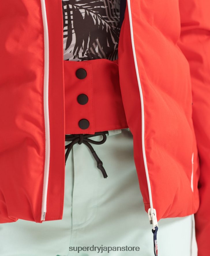 モーションプロパファージャケット 女性 Superdry 衣類 赤 2J62PZ3832