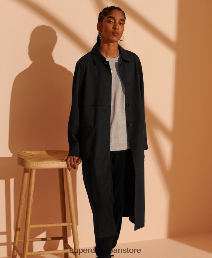 限定版クラシックマック 女性 Superdry 衣類 黒 2J62PZ3849