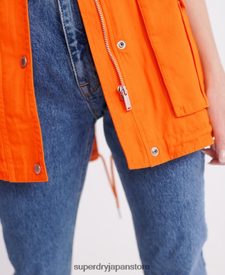 砂漠のルーキージャケット 女性 Superdry 衣類 オレンジ 2J62PZ3856
