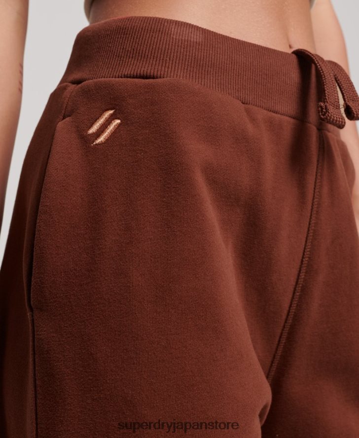 コアジョガー 女性 Superdry 衣類 茶色 2J62PZ3899
