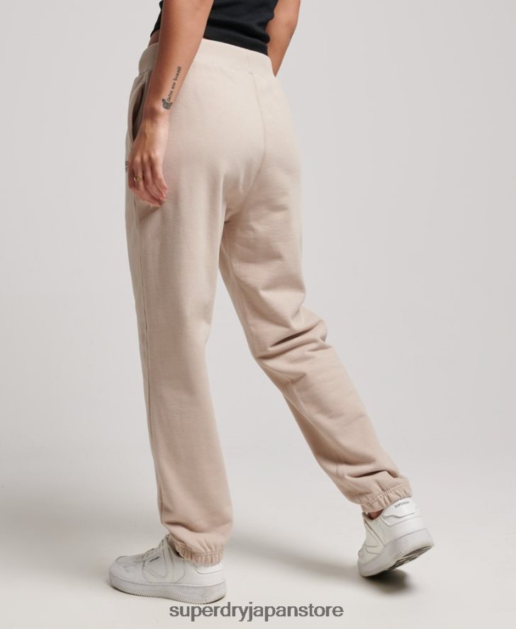 コアジョガー 女性 Superdry 衣類 ベージュ 2J62PZ3905