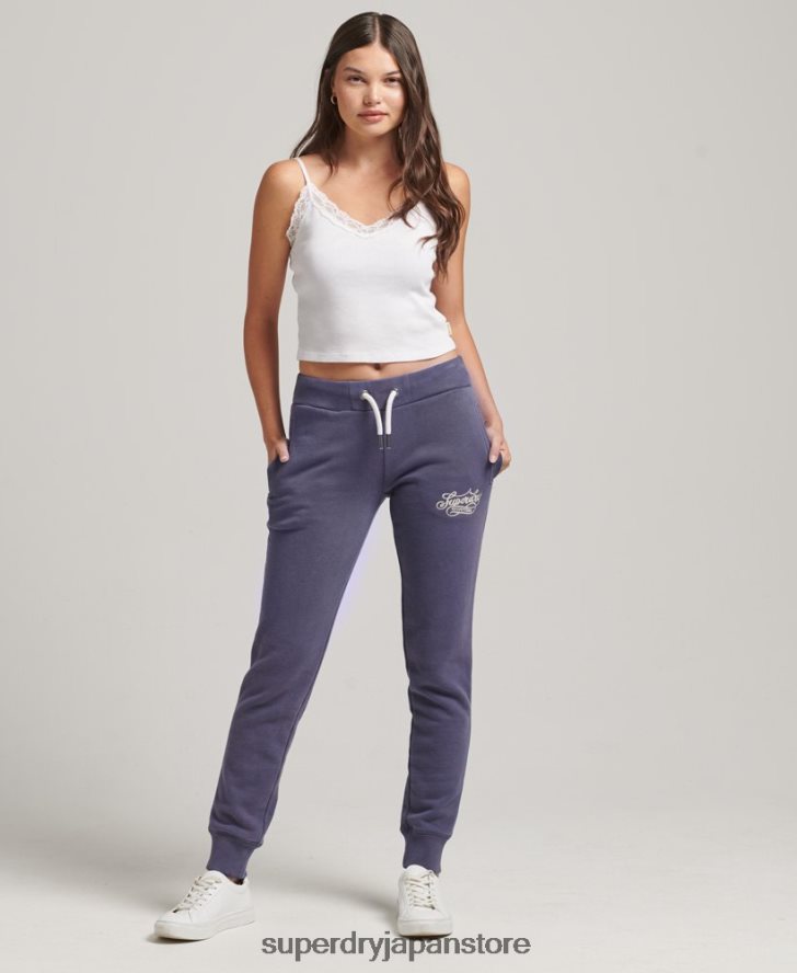 プライド&クラフト ジョガー 女性 Superdry 衣類 濃紺 2J62PZ3907