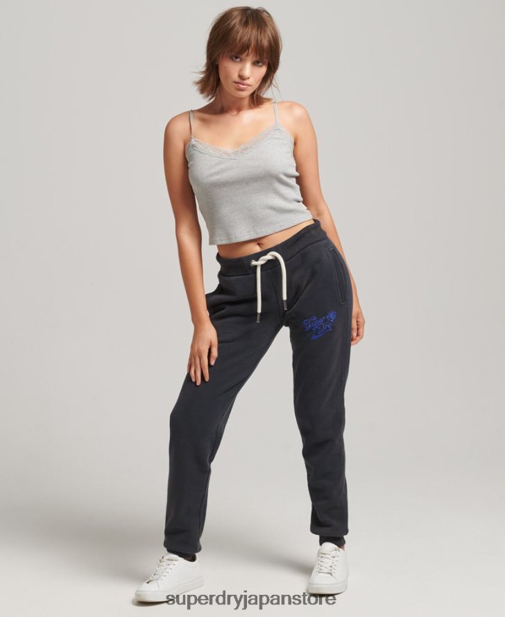 プライド&クラフト ジョガー 女性 Superdry 衣類 海軍 2J62PZ3922