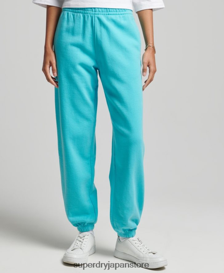 必須のボーイフレンドジョガー 女性 Superdry 衣類 ターコイズ 2J62PZ3932
