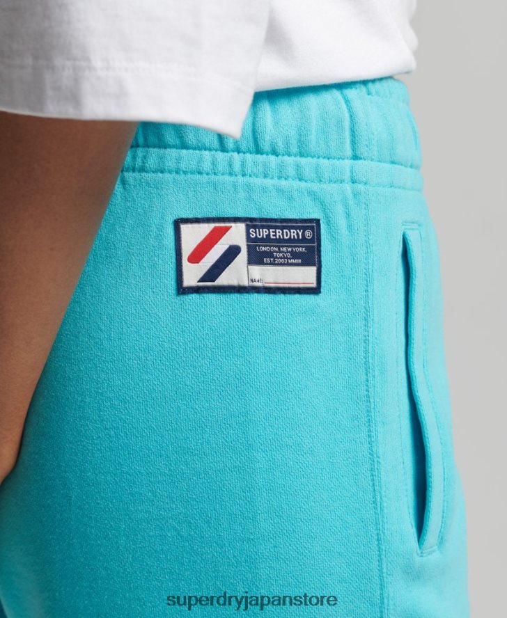 必須のボーイフレンドジョガー 女性 Superdry 衣類 ターコイズ 2J62PZ3932