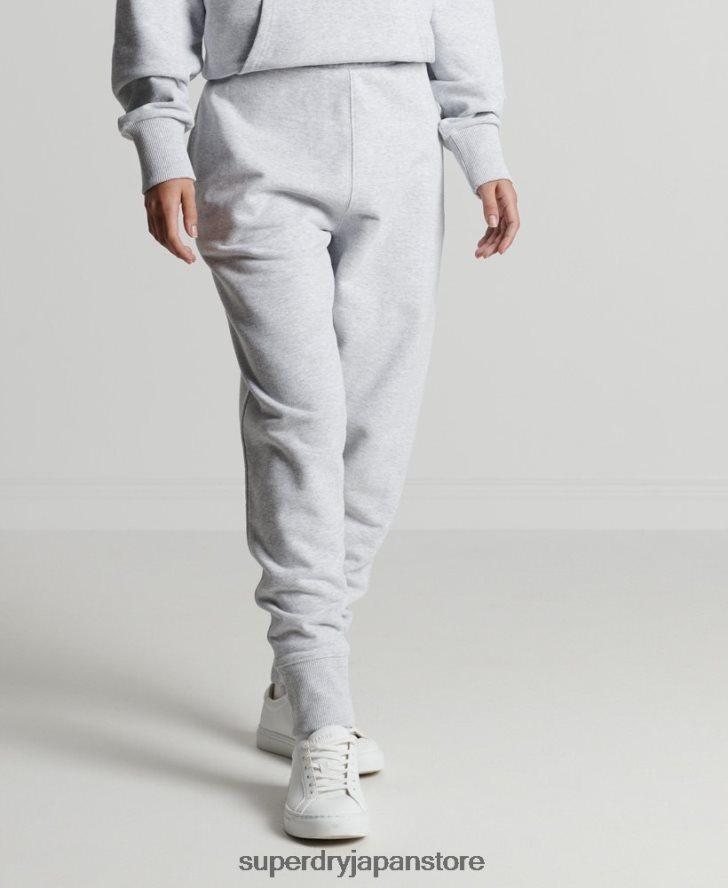 リサイクルマイクロサイドジョガー 女性 Superdry 衣類 ライトグレー 2J62PZ3936