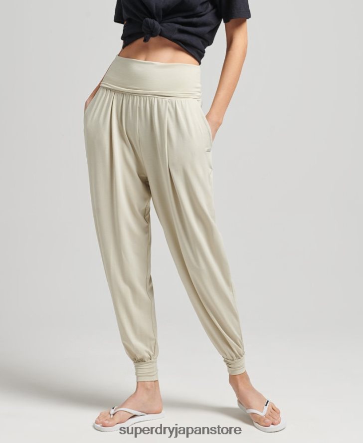 スタジオハーレムジョガー 女性 Superdry 衣類 ベージュ 2J62PZ3946