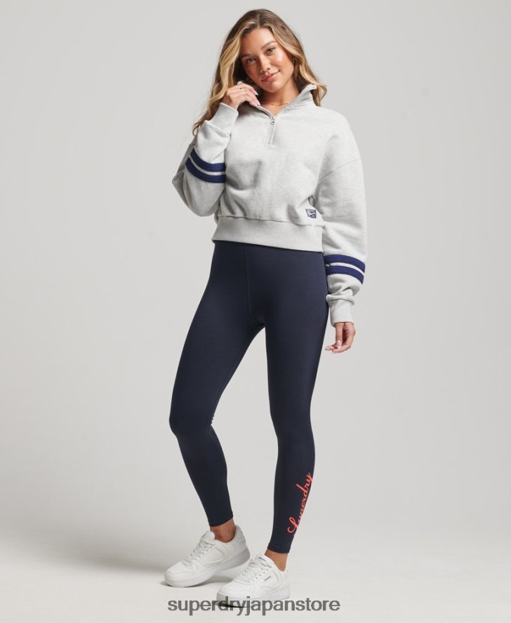ヘリテージレギンス 女性 Superdry 衣類 海軍 2J62PZ4088