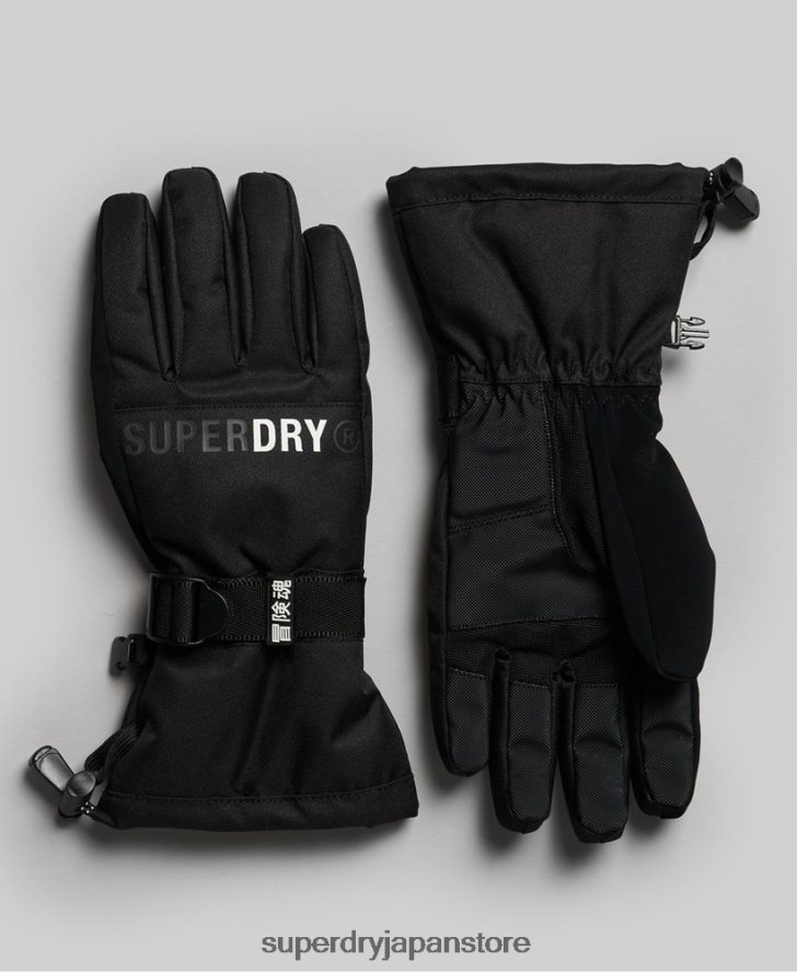 究極の救助手袋 女性 Superdry アクセサリー 黒 2J62PZ4112