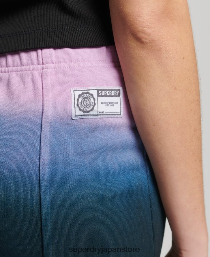 エッセンシャルディップダイスカート 女性 Superdry 衣類 青 2J62PZ4163