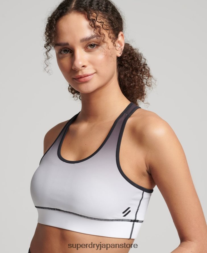 トレーニングに欠かせないブラジャー 女性 Superdry 衣類 黒 2J62PZ4185