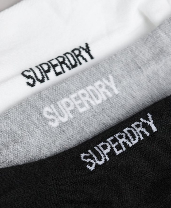 クールマックスアンクルソックス 女性 Superdry アクセサリー 白 2J62PZ4191