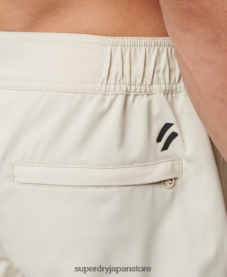 スポーツウェアリサイクルボードショーツ 男性 Superdry 衣類 ベージュ 2J62PZ41