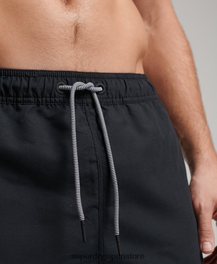 トライシリーズスイムショーツ 男性 Superdry 衣類 黒 2J62PZ420