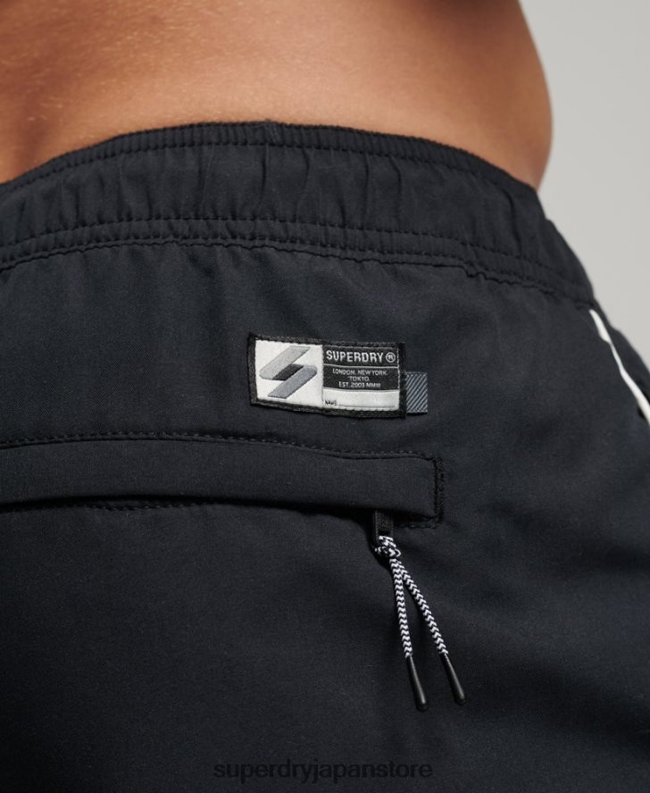 トライシリーズスイムショーツ 男性 Superdry 衣類 黒 2J62PZ420