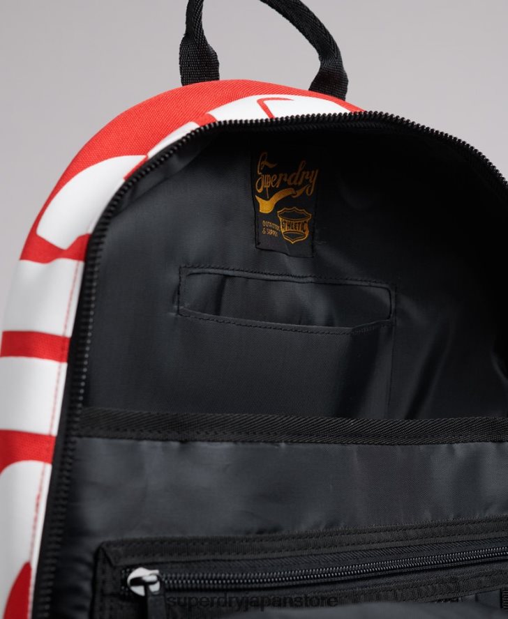 ヴィンテージ テレイン モンタナ バックパック 女性 Superdry アクセサリー 赤 2J62PZ4273