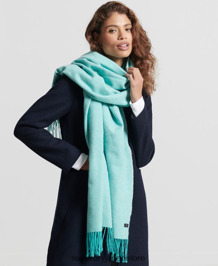 スタジオスカーフ 女性 Superdry アクセサリー ライトブルー 2J62PZ4282