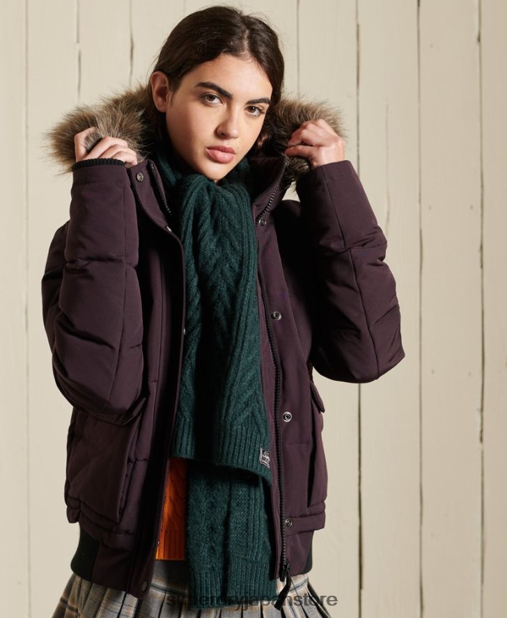 ケーブルラックススカーフ 女性 Superdry アクセサリー 緑 2J62PZ4301