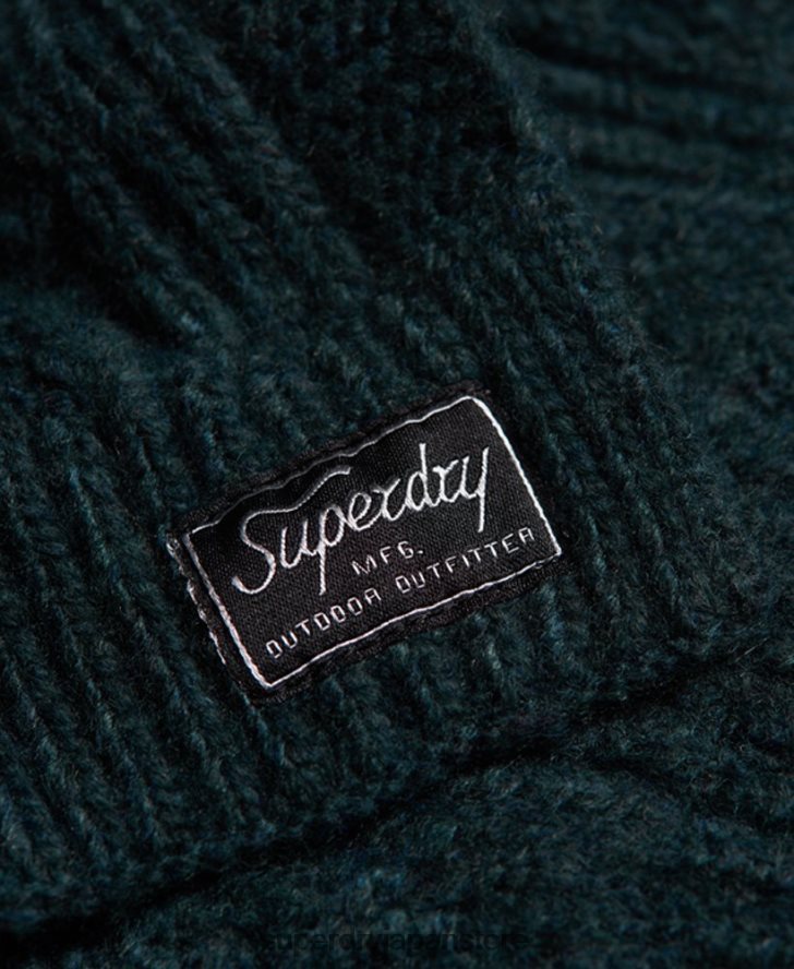 ケーブルラックススカーフ 女性 Superdry アクセサリー 緑 2J62PZ4301
