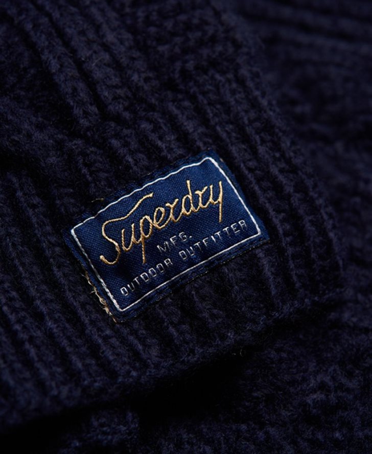 ケーブルラックススカーフ 女性 Superdry アクセサリー 海軍 2J62PZ4304