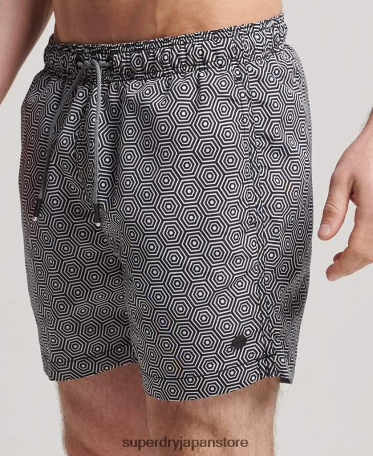 スタジオスイムショーツ 男性 Superdry 衣類 濃い灰色 2J62PZ431