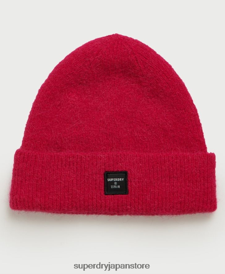 スーパーラックスビーニー 女性 Superdry アクセサリー ピンク 2J62PZ4317