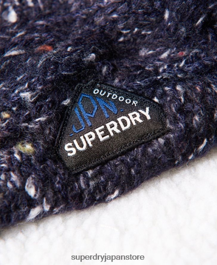 グレイシーケーブルスヌード 女性 Superdry アクセサリー 海軍 2J62PZ4324