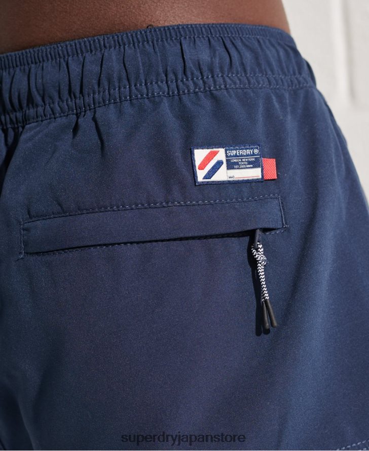 トライシリーズスイムショーツ 男性 Superdry 衣類 青 2J62PZ432