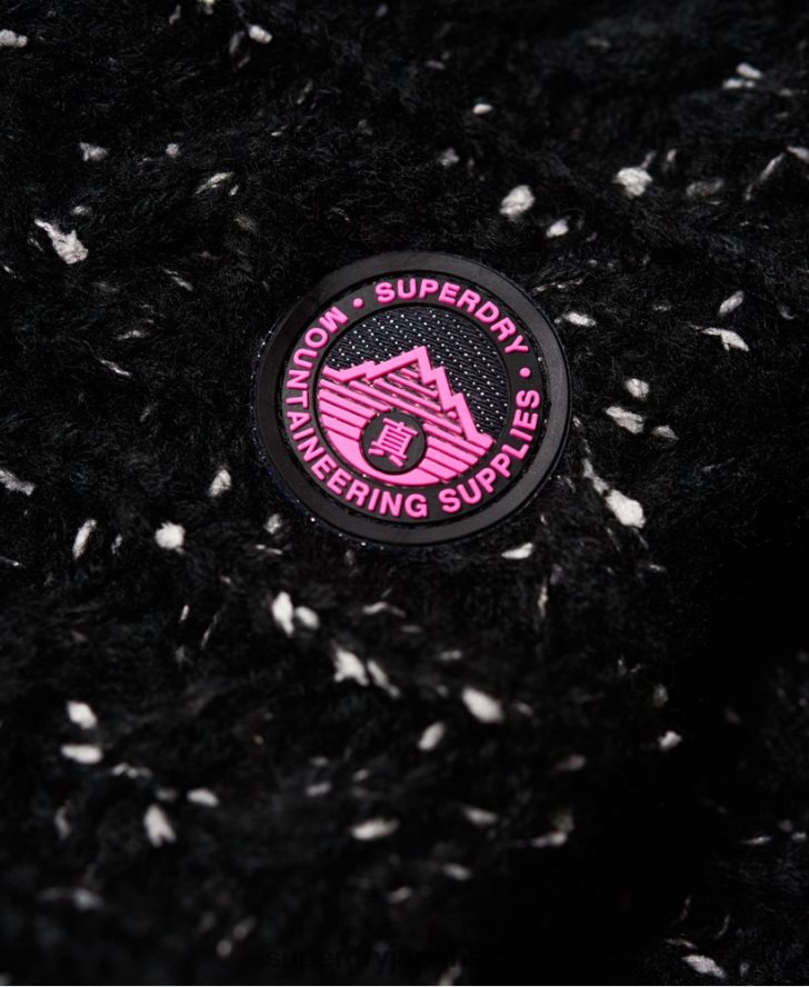 グレイシーケーブルスヌード 女性 Superdry アクセサリー 黒 2J62PZ4334