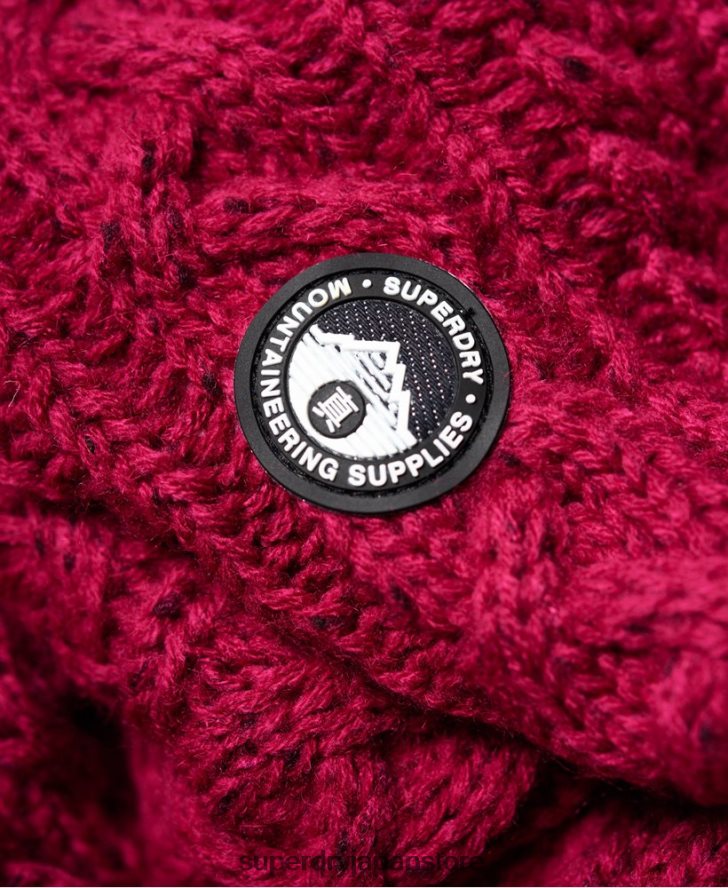 グレイシーケーブルスヌード 女性 Superdry アクセサリー ピンク 2J62PZ4336