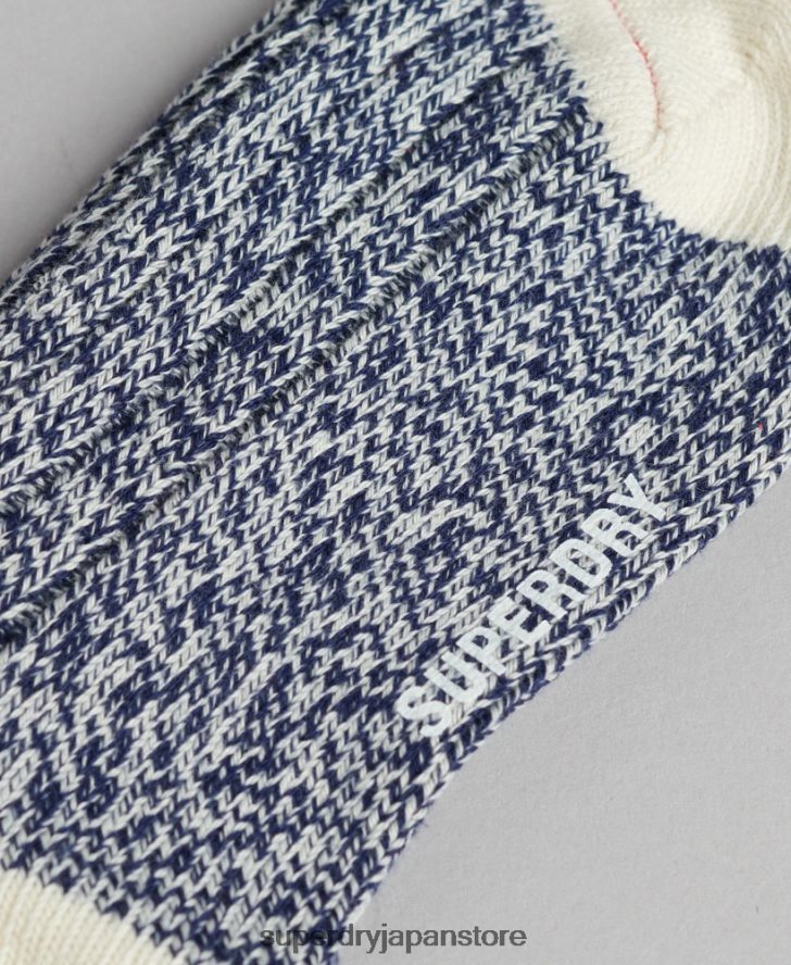 オーガニックコットン ハイカー ソックス パック 女性 Superdry アクセサリー マルチ 2J62PZ4340
