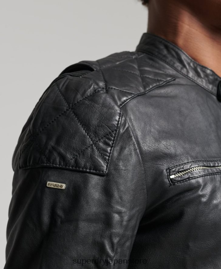 モトレーサージャケット 男性 Superdry 衣類 黒 2J62PZ4436