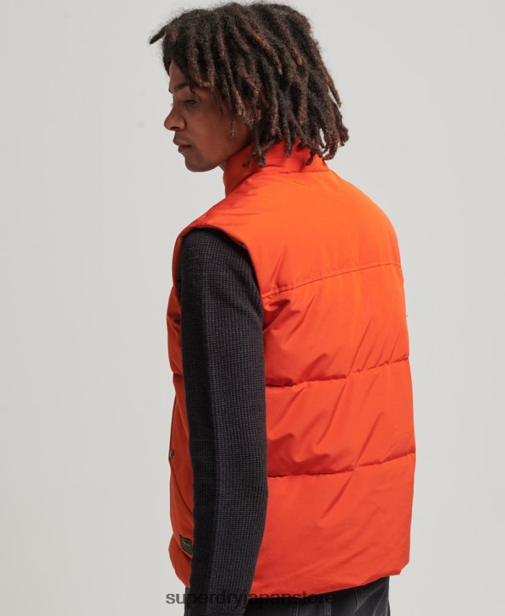 ヴィンテージマウンテンジレ 男性 Superdry 衣類 オレンジ 2J62PZ4439