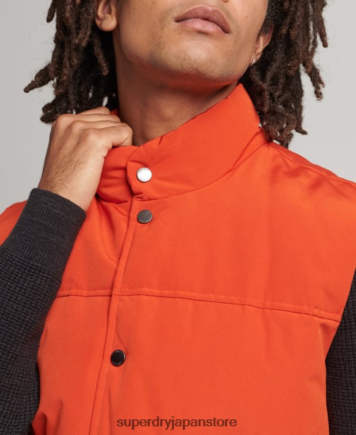 ヴィンテージマウンテンジレ 男性 Superdry 衣類 オレンジ 2J62PZ4439
