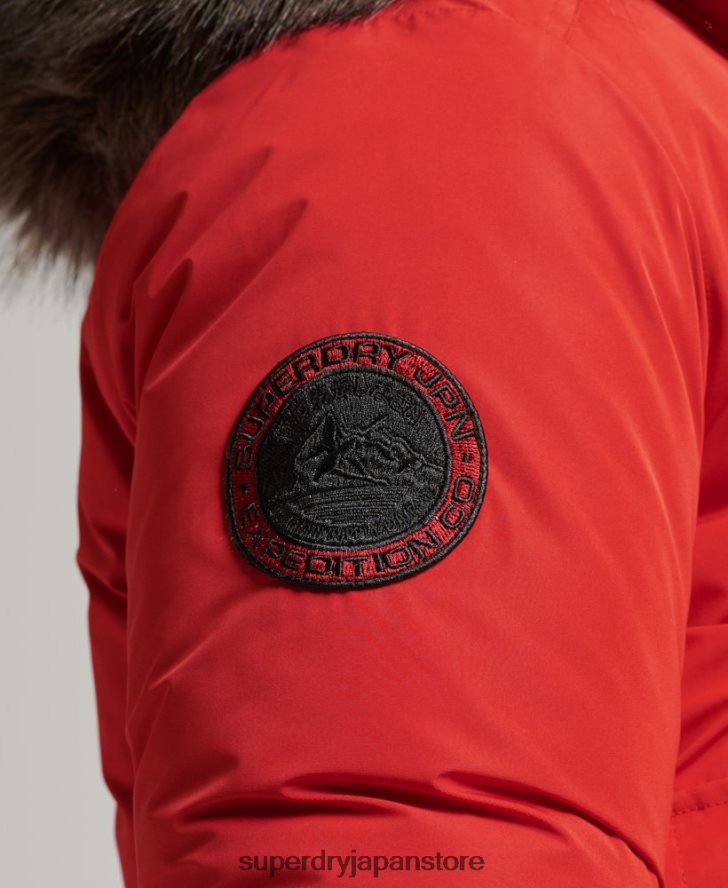 エベレスト ボンバージャケット 男性 Superdry 衣類 赤 2J62PZ4455