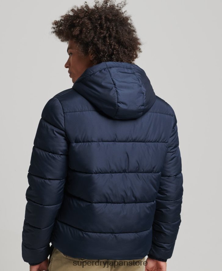スポーツフグ 男性 Superdry 衣類 海軍 2J62PZ4462