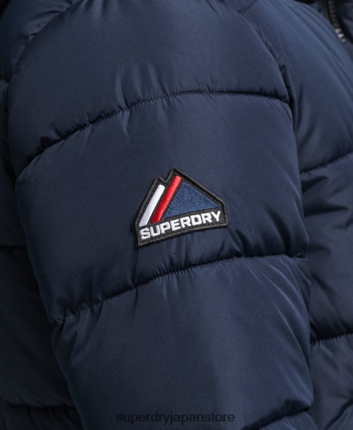 スポーツフグ 男性 Superdry 衣類 海軍 2J62PZ4462