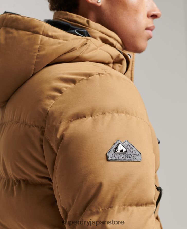 マイクロファイバーエクスペディションパーカージャケット 男性 Superdry 衣類 茶色 2J62PZ4478