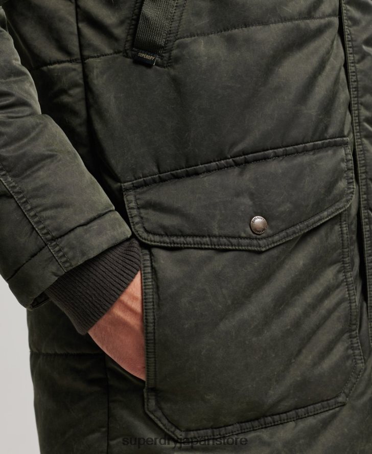 チヌークパーカージャケット 男性 Superdry 衣類 カーキ 2J62PZ4479