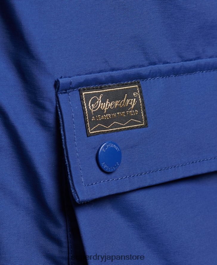 マウンテンパッドパーカージャケット 男性 Superdry 衣類 海軍 2J62PZ4480