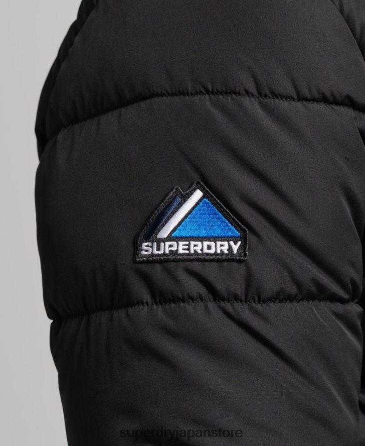スポーツフグ 男性 Superdry 衣類 黒 2J62PZ4491