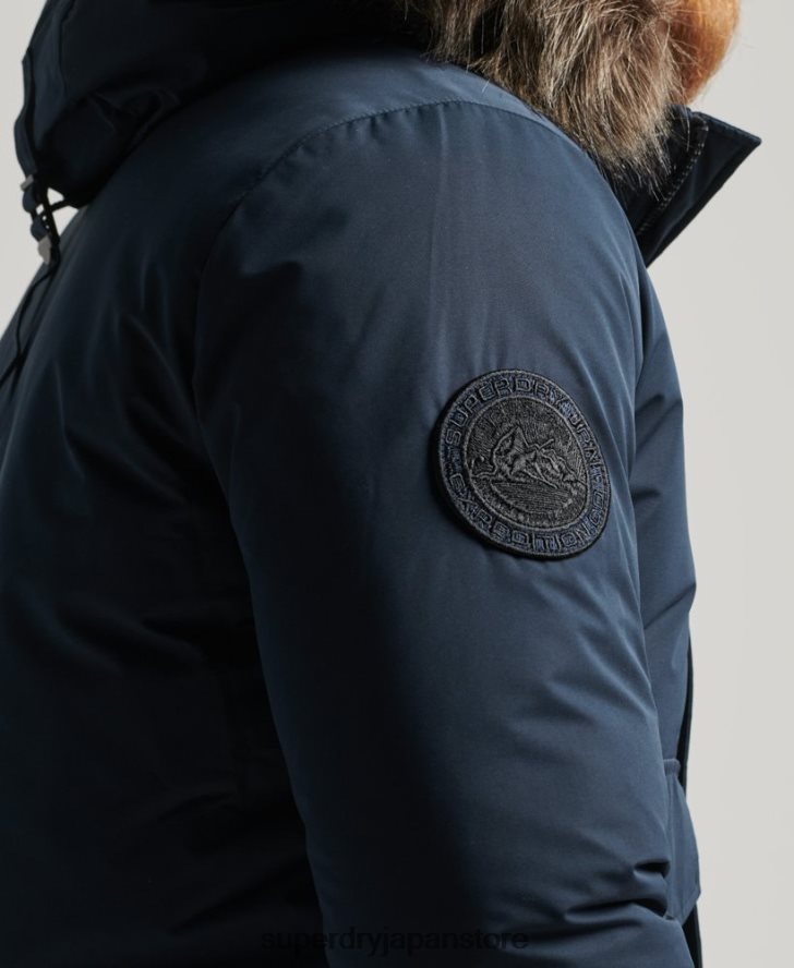 エベレスト ボンバージャケット 男性 Superdry 衣類 海軍 2J62PZ4500