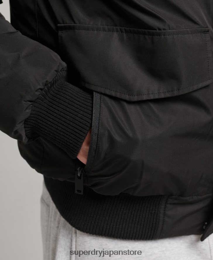 エベレスト ボンバージャケット 男性 Superdry 衣類 濃い灰色 2J62PZ4503