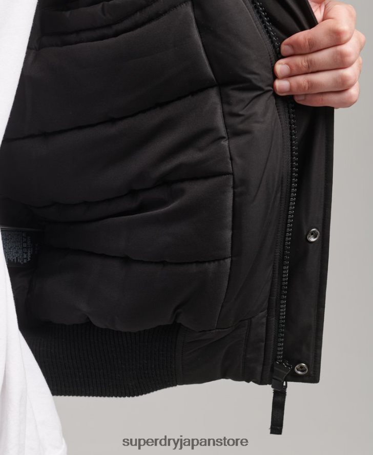 エベレスト ボンバージャケット 男性 Superdry 衣類 濃い灰色 2J62PZ4503
