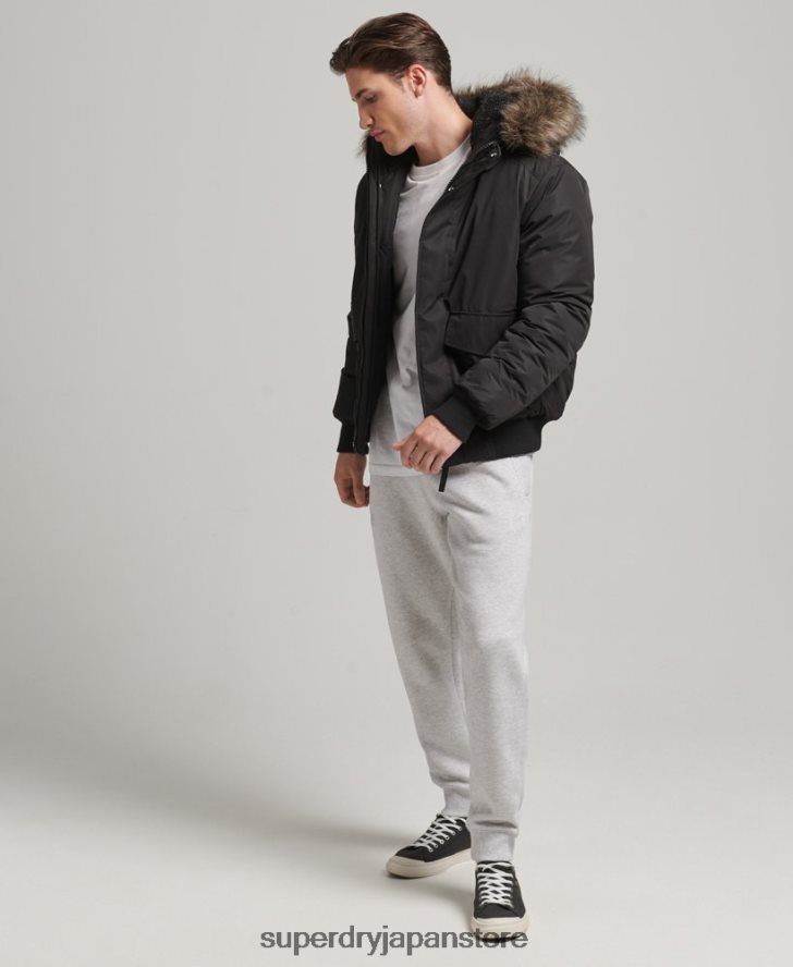 エベレスト ボンバージャケット 男性 Superdry 衣類 濃い灰色 2J62PZ4503